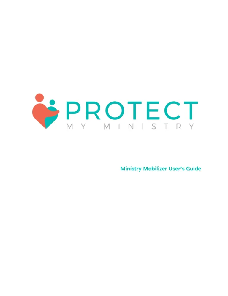 Ministry Mobilizer User Guide